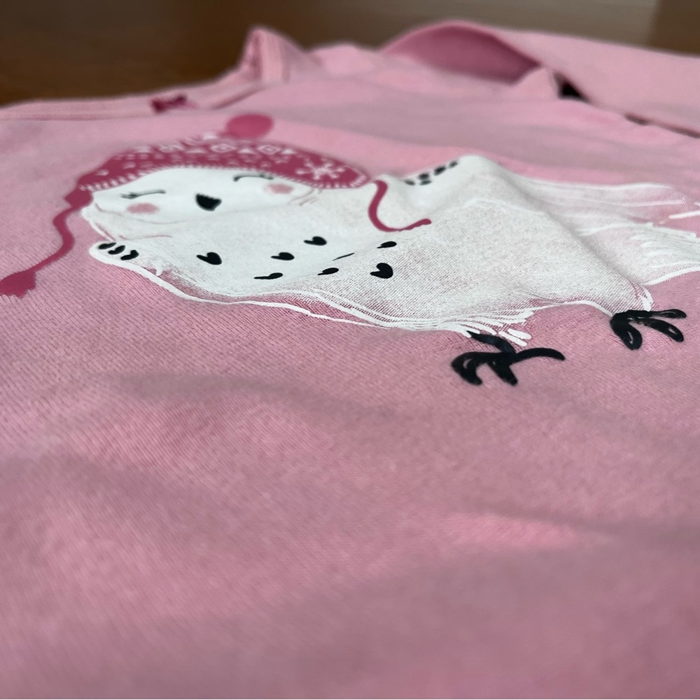 Toddler Girls Carters Just One You Winter Pajamas - 5T - 2 included! - Snow Owl - Picture 4 of 6